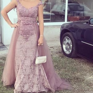 Lace evening dress size 8